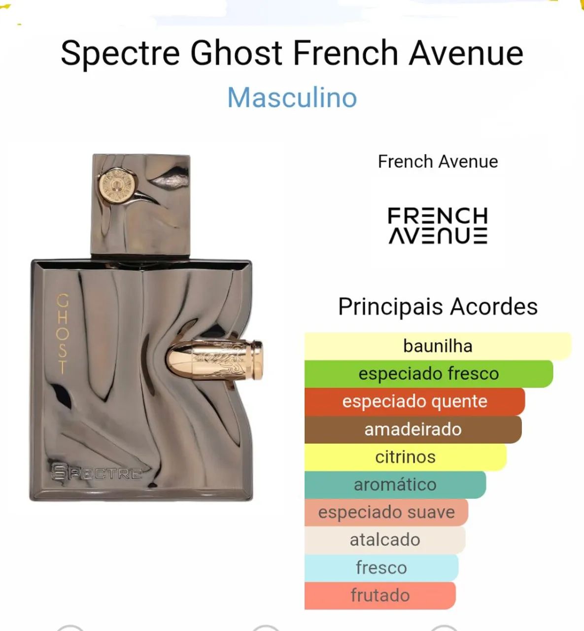 Spectre Ghost - Perfume Árabe 100% Original - lacrados  - Foto 5
