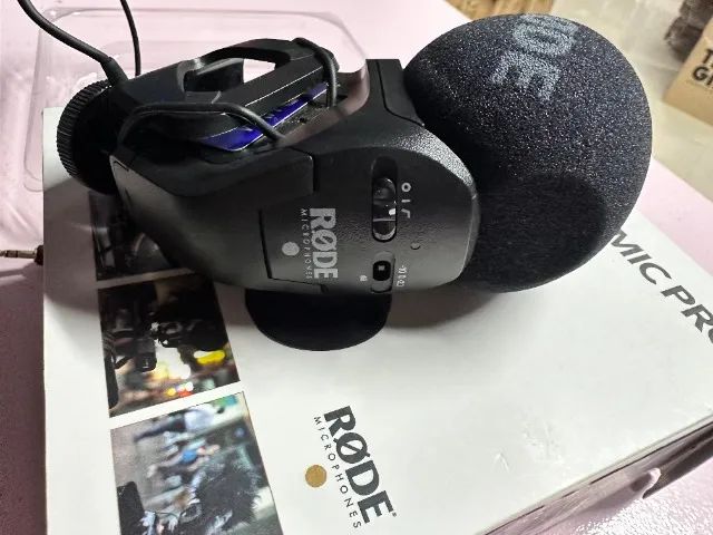 Microfone Rode Stereo Videomic Pro Rycote 