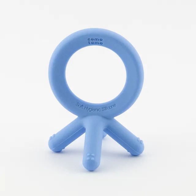 Par Mordedor De Silicone Comotomo Para Bebê 3m+ - Foto 2