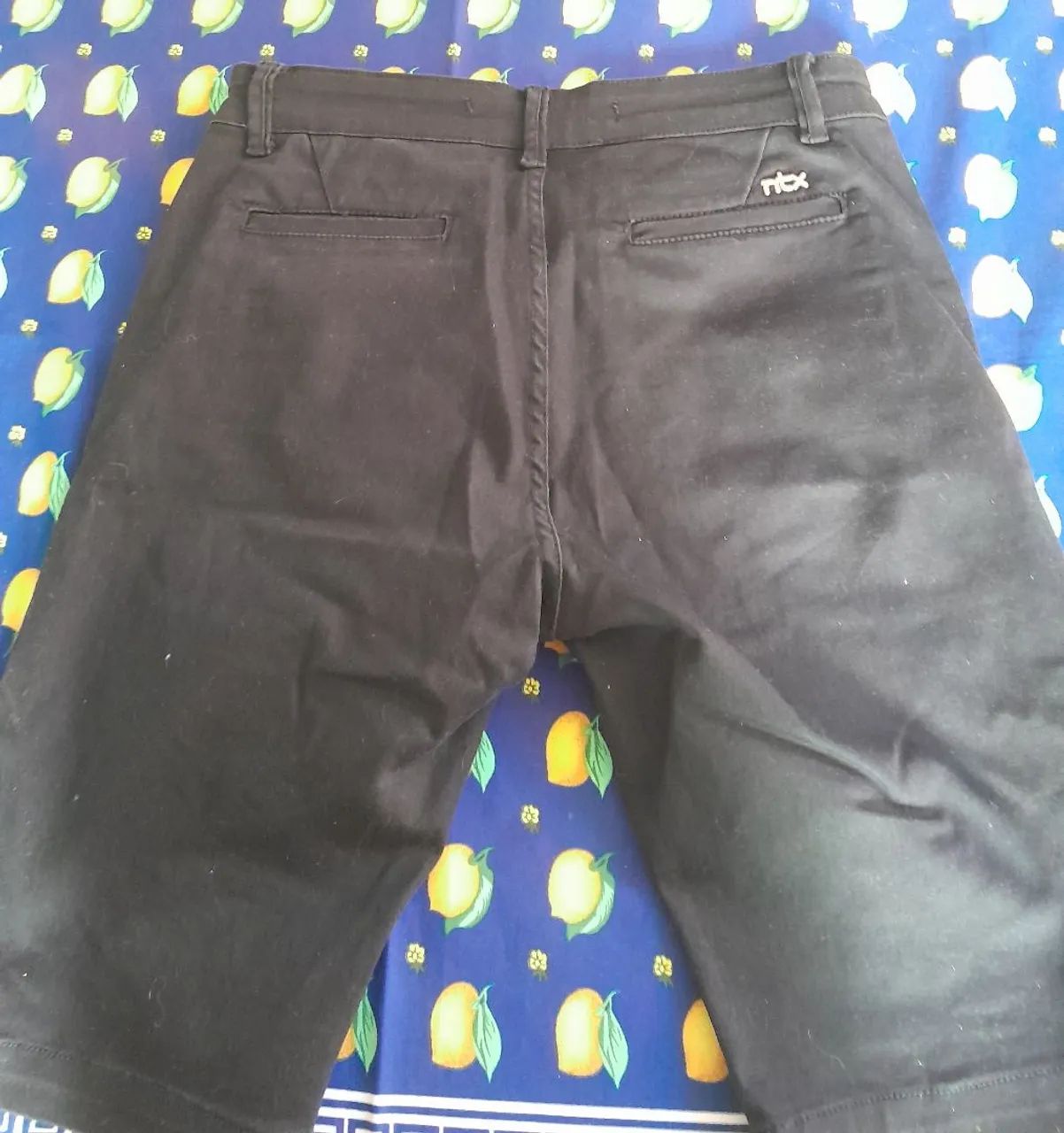 Short Jeans Preto 36 - Foto 2