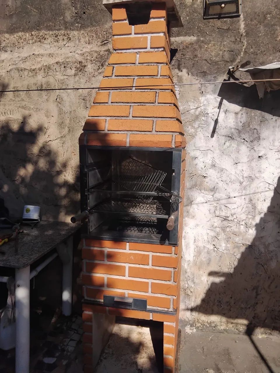 Churrasqueira de tijolinho pré-moldada - Foto 2