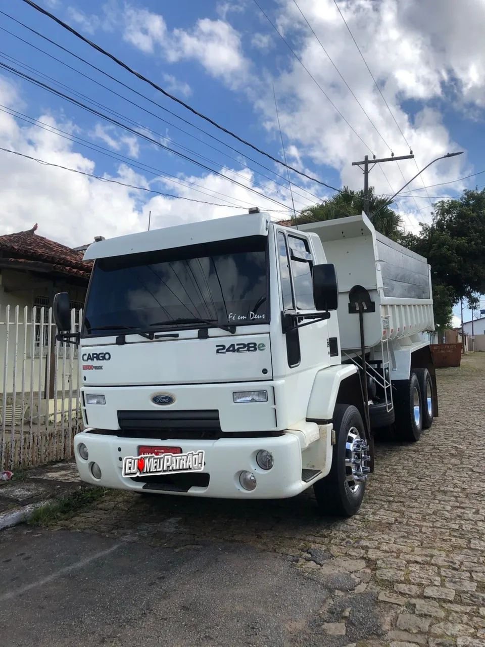 Ford cargo 2428 caçamba báscula  - Foto 4