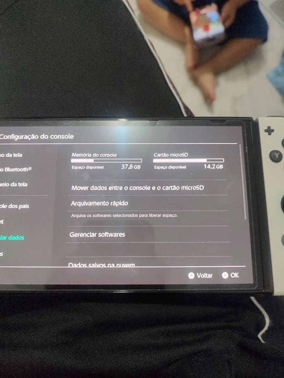 Nintendo Switch OLED com vários jogos - Foto 5