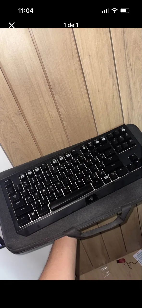 Teclado Razer blackwindow switch green