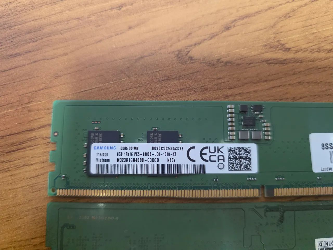 KIT MEMORIA RAM DDR5 2X8 4800MHZ - Foto 2