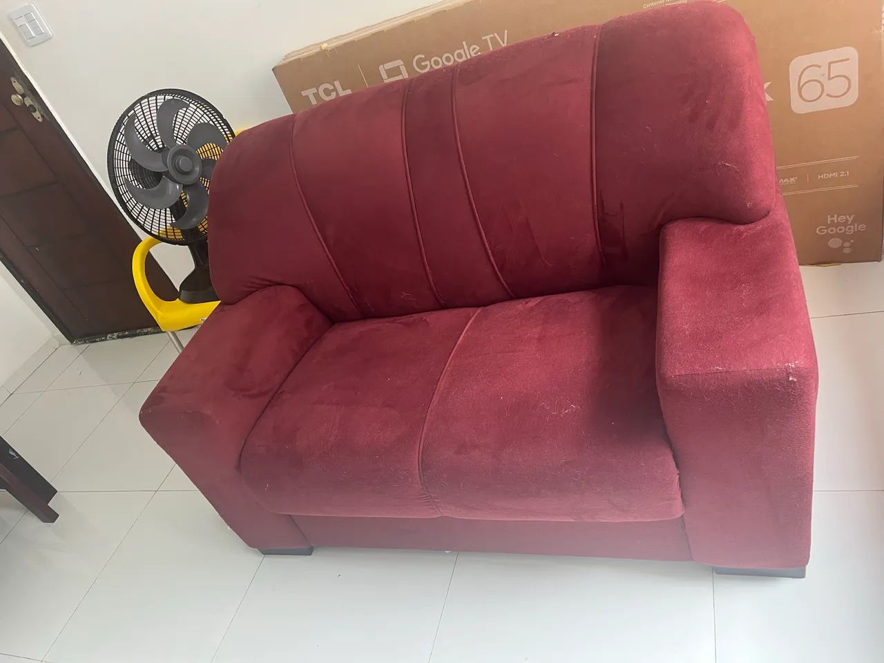 Sofá 2 e 3 lugares OPORTUNIDADE - Foto 2