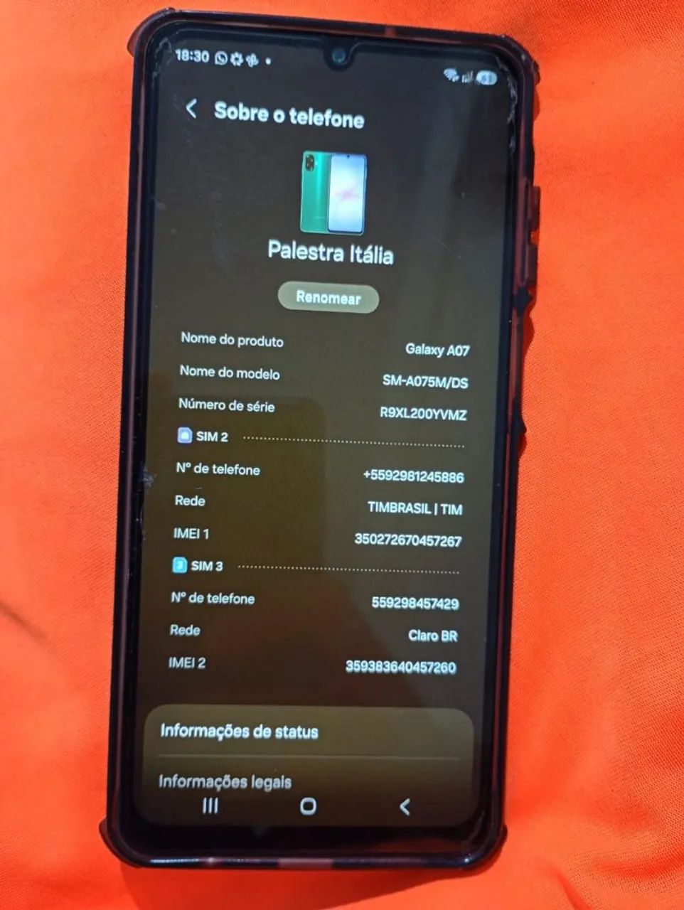 Galaxy A07.