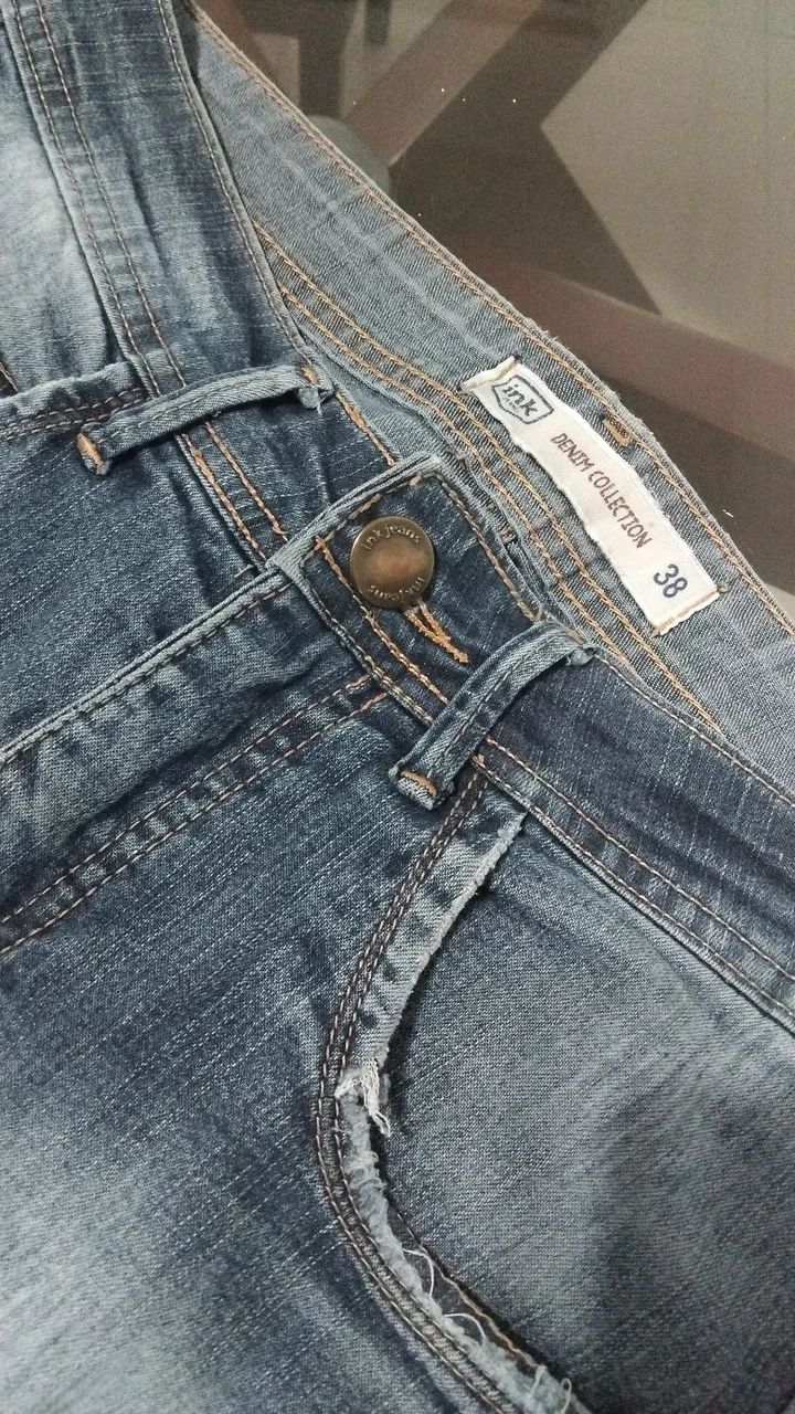 Jeans azul número 38 unisex  - Foto 3