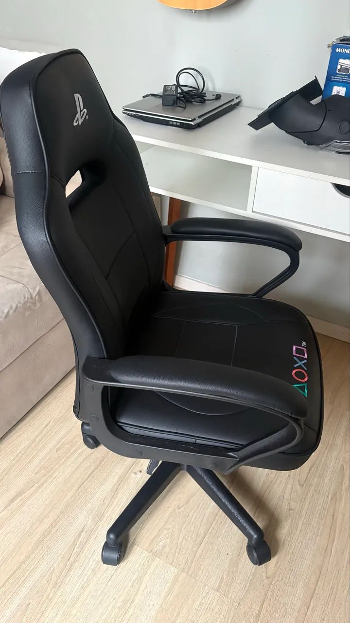 Cadeira escritório gamer Playstation