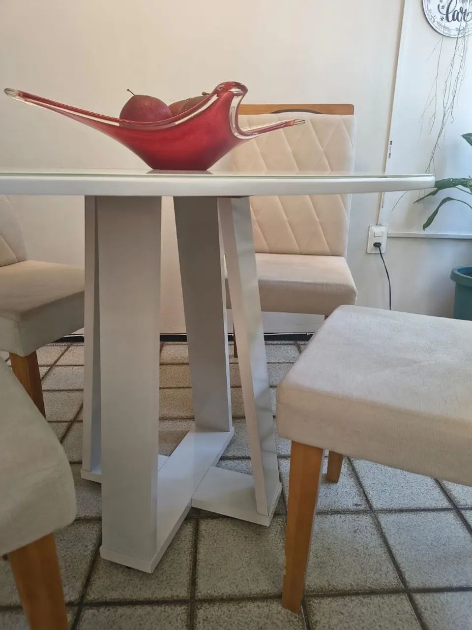 Mesa de jantar com 4 cadeiras - Foto 4