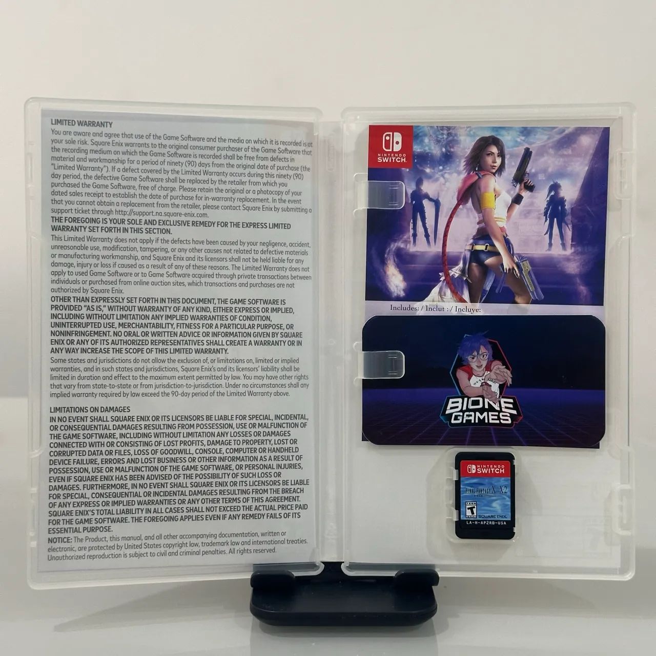 Final Fantasy X e X2 Hd Remaster Nintendo Switch Usado - Foto 2