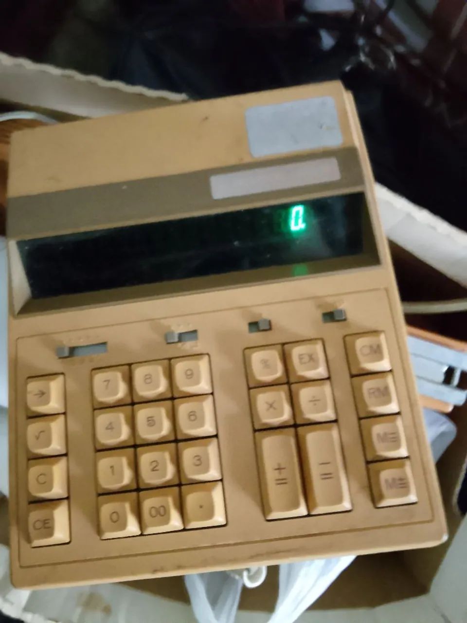Calculadora antiga  - Foto 2