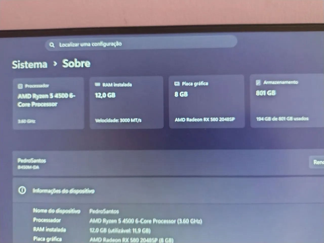 Setup gamer pra vender rápido  - Foto 5