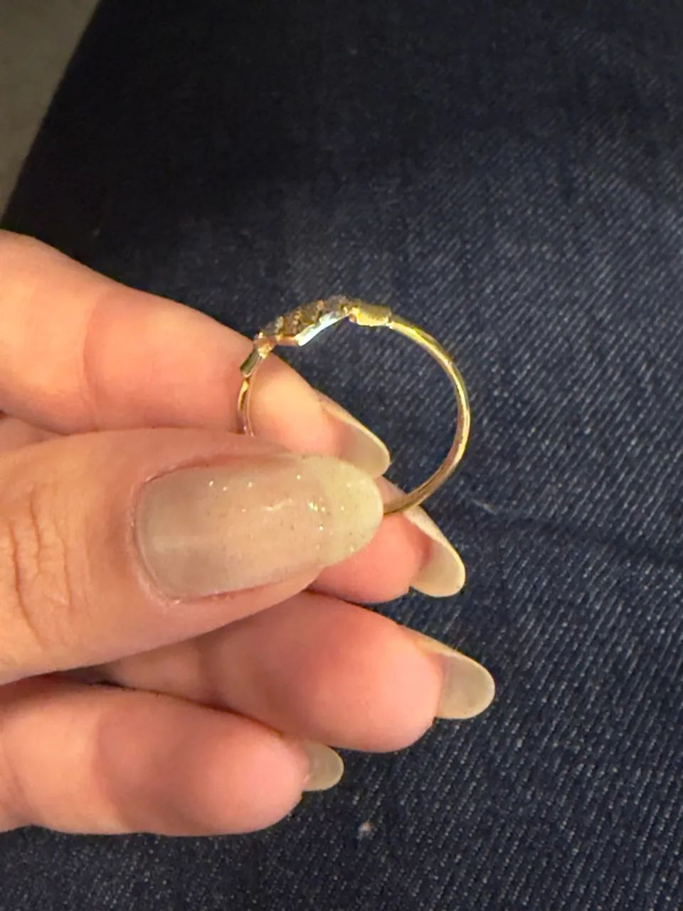 Anel ouro 18k - Foto 3
