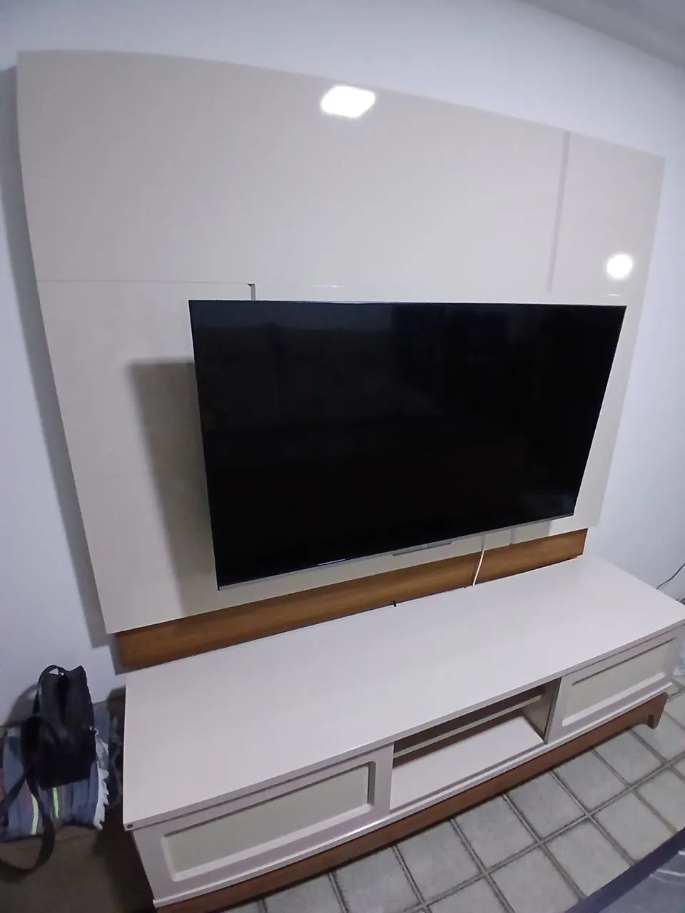 Painel e rack para sala de estar - Foto 5