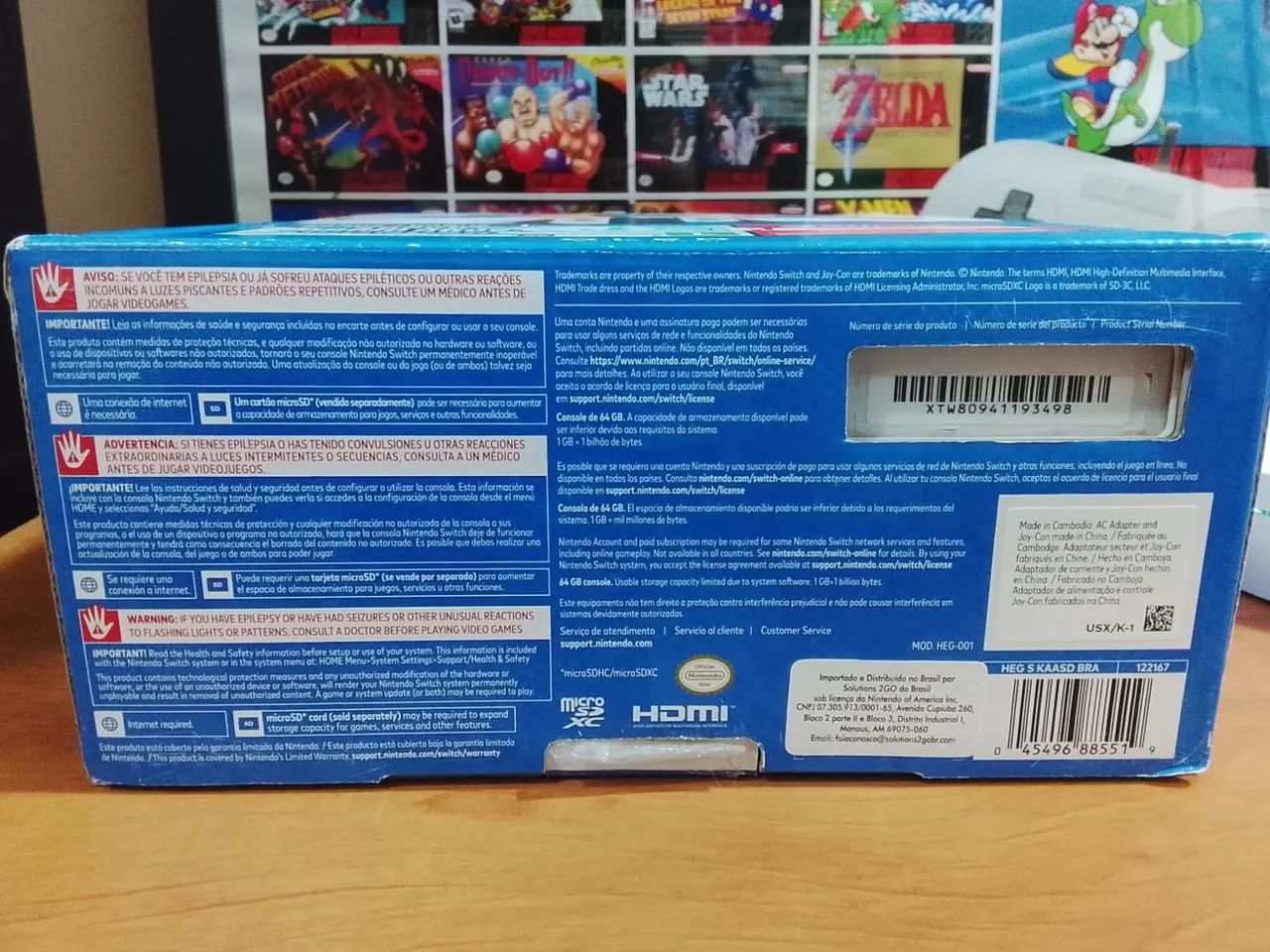 Switch Oled ainda na garantia - Foto 3