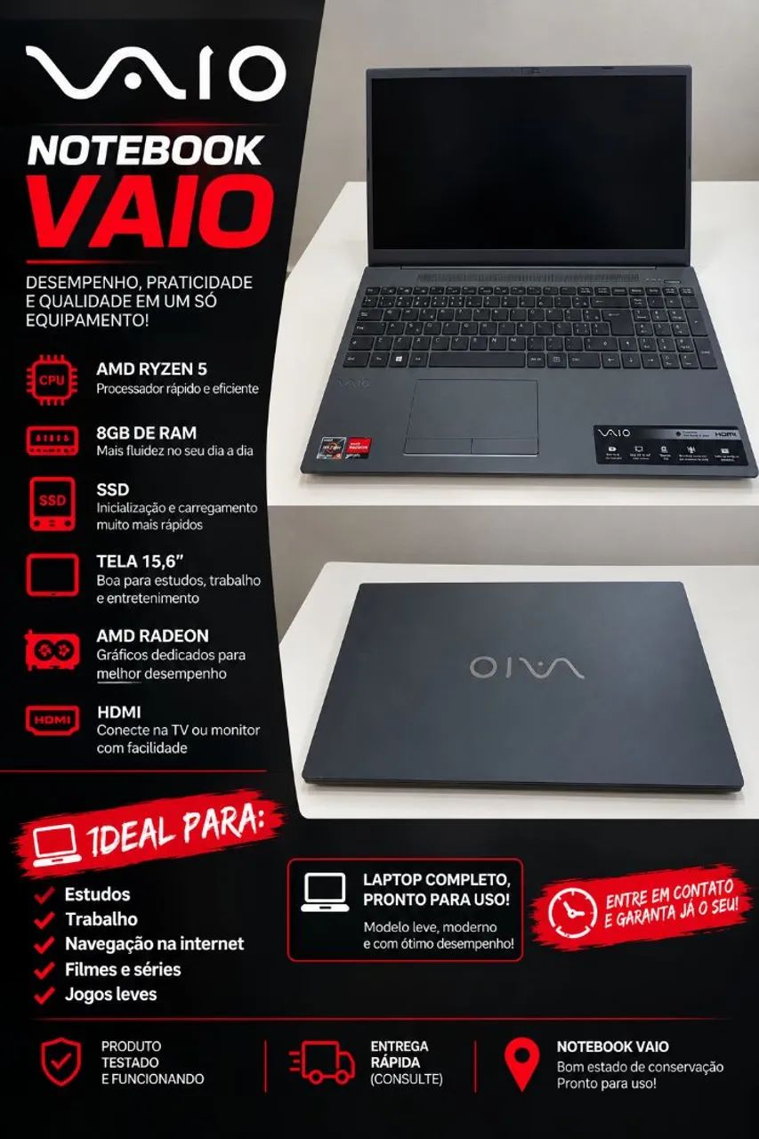Notebook ryzen5500u