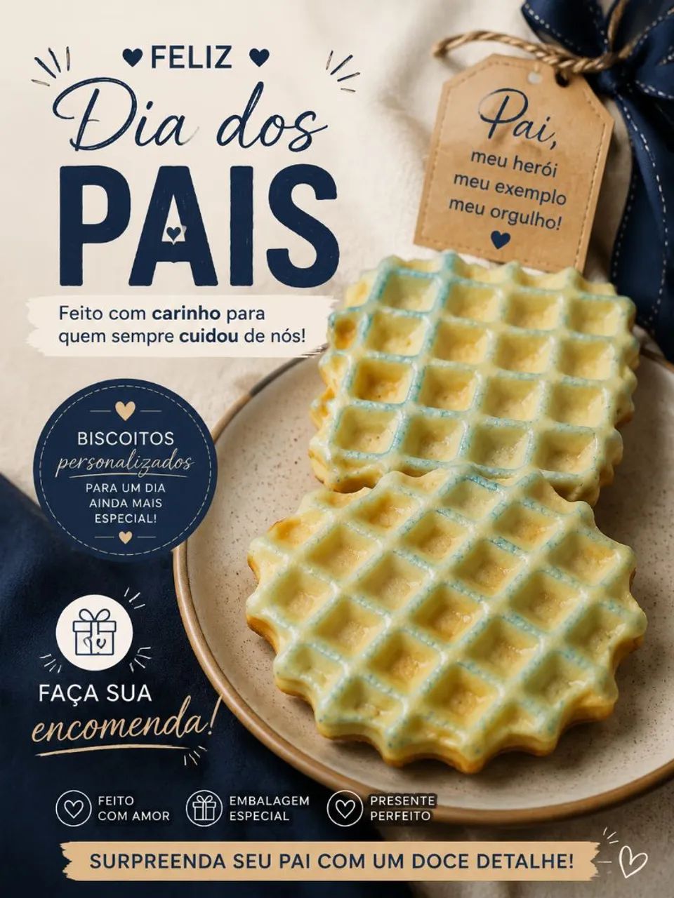 Biscoitos personalizados 