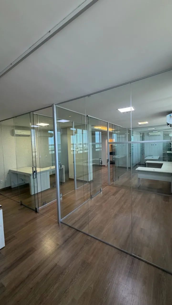 Escritório mobiliado com 2 salas comerciais - Ed. Florença, 103 Norte