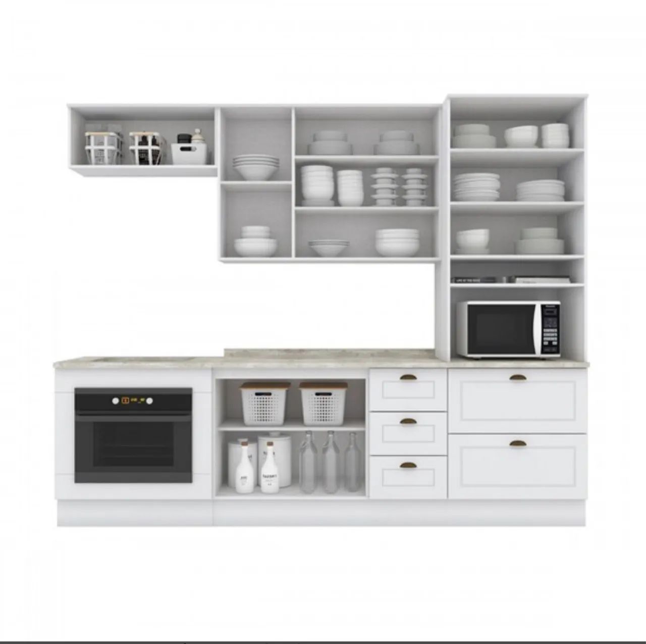 Cozinha Completa em MDF - Pronta Entrega - Foto 2