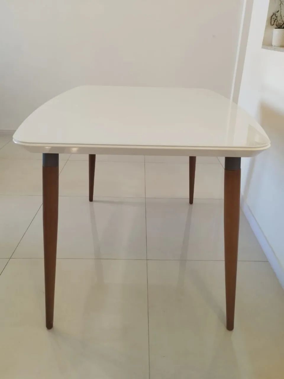 Mesa de Jantar Retangular com Vidro - Foto 2