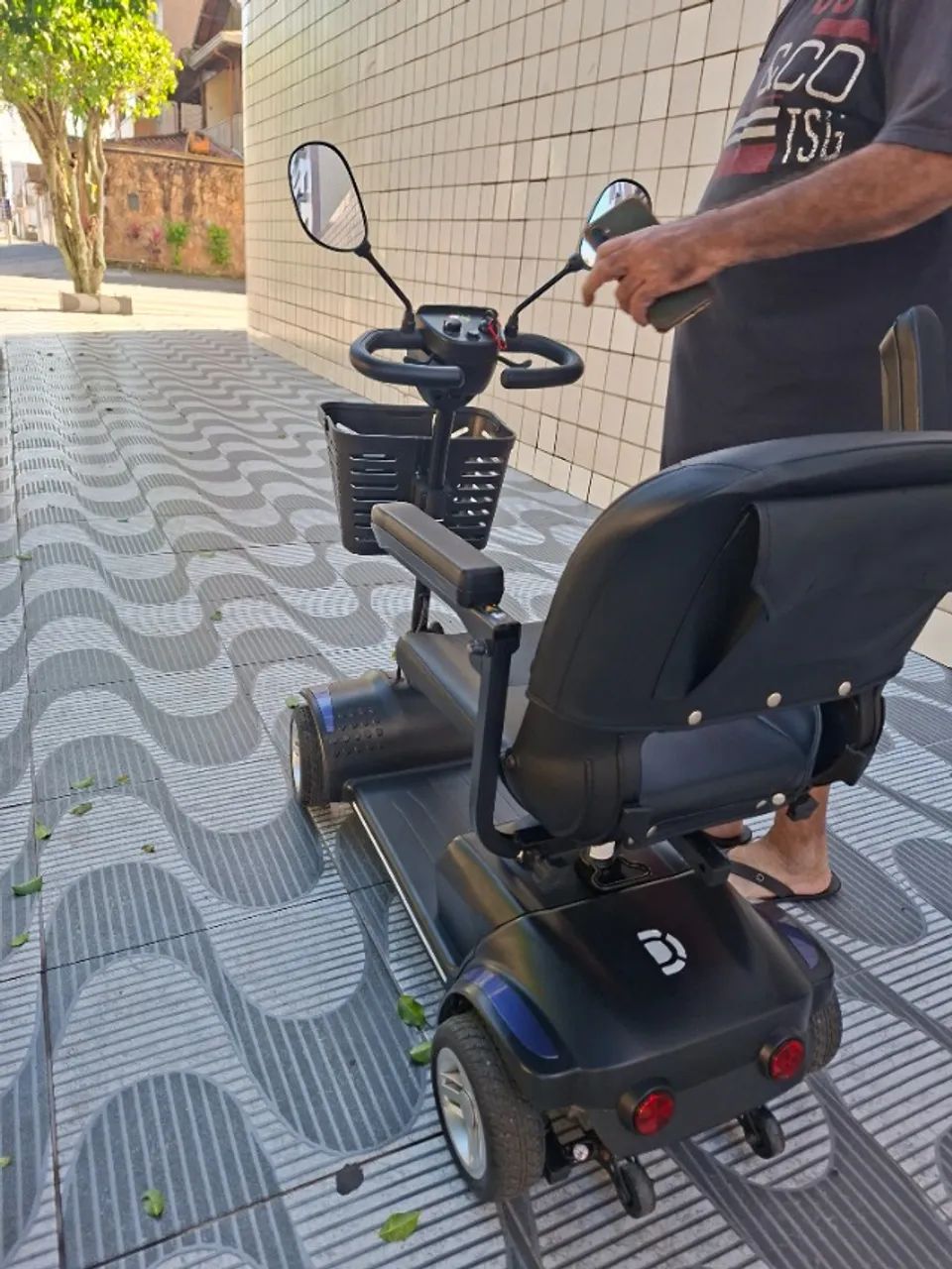 Cadeira elétrica scooter  - Foto 4
