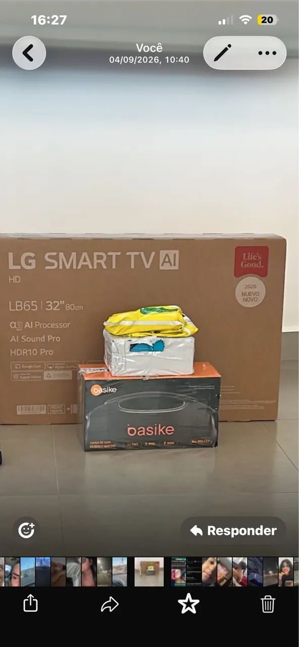 TV 32 polegadas LG 2026