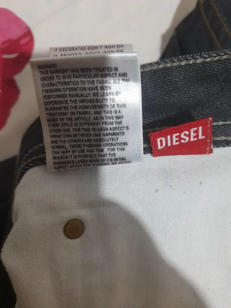 CALÇA DIESEL 38 SEMINOVA ORIGINAL  - Foto 2