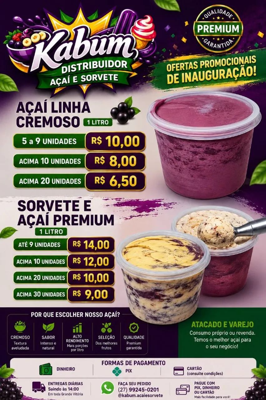 Sorvetes e açaí  - Foto 2