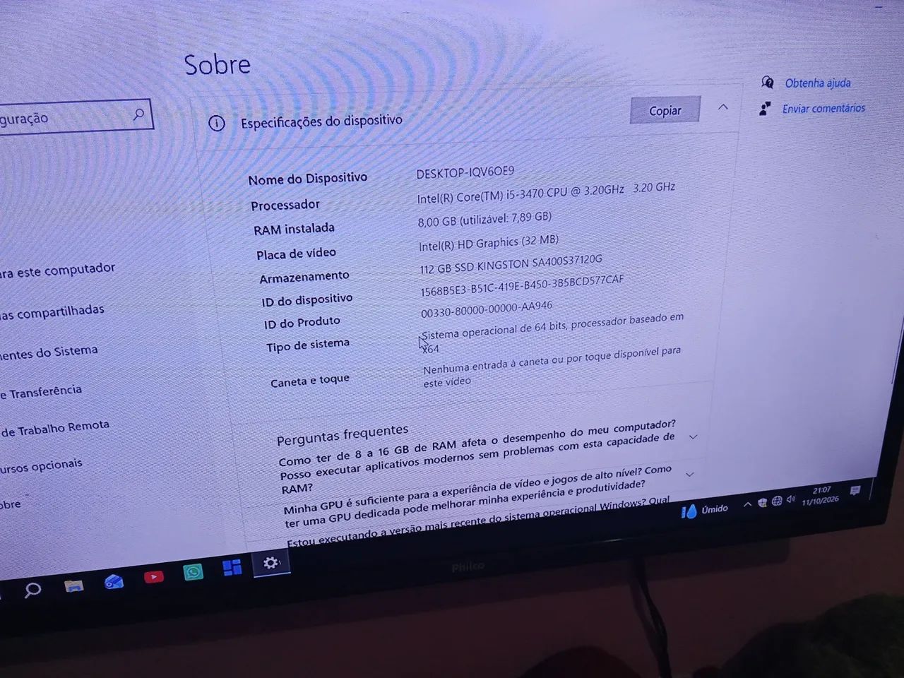Vende se Mine pc Dell muito bom 