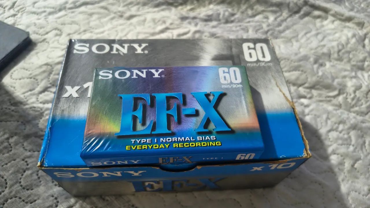 Fitas cassete K7 SONY CAIXA COM 10.  - Foto 2