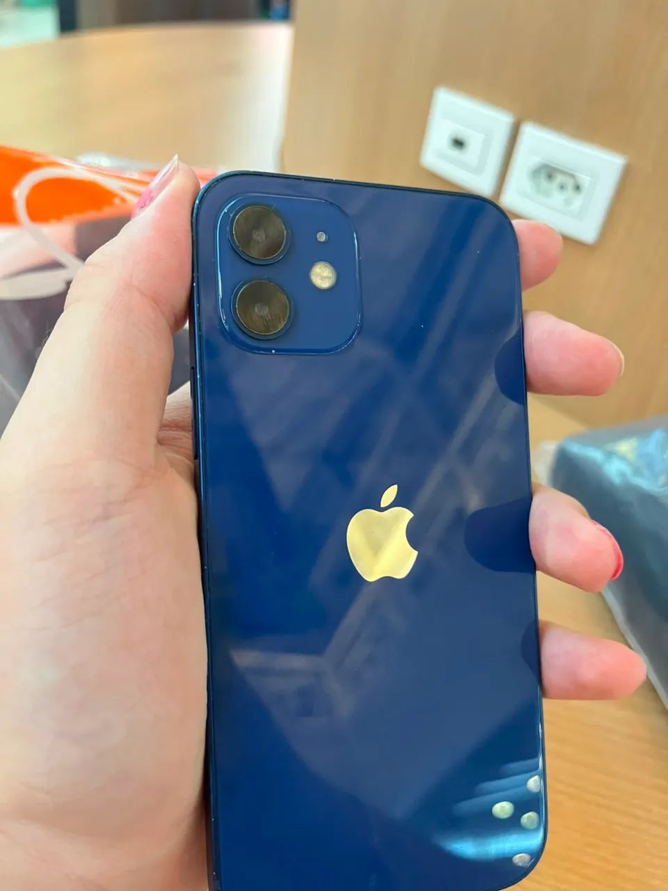 iPhone 12 normal azul 64g - Foto 4