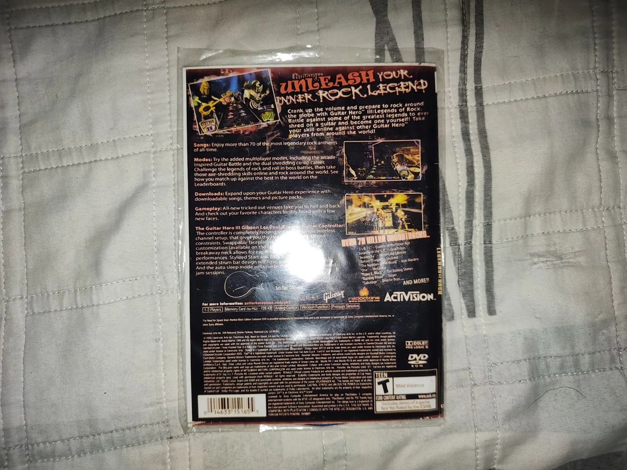 jogo PS2 guitar hero III - Foto 2