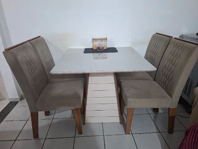 Mesa de jantar quadrada - Foto 5