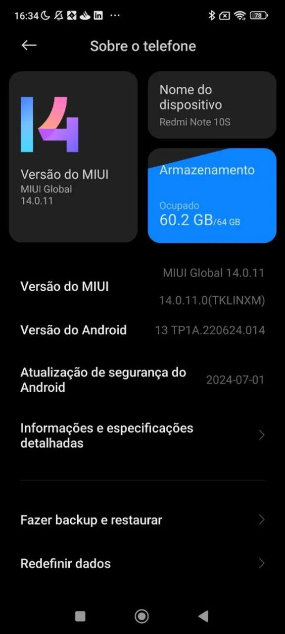 Redmi Note 10S-64 GB  - Foto 5
