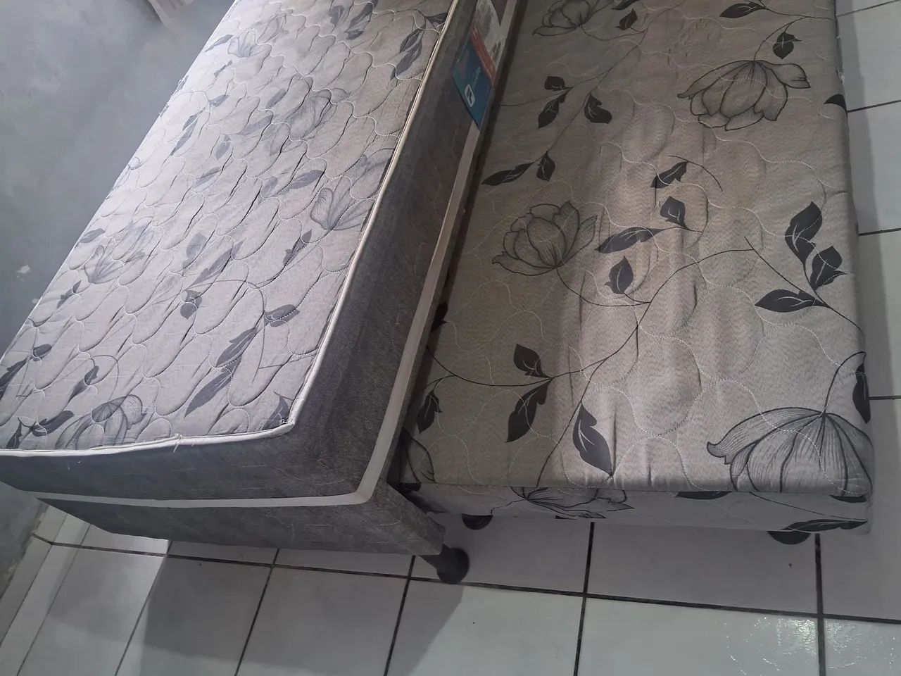 Cama solteiro bicama colchão  - Foto 5