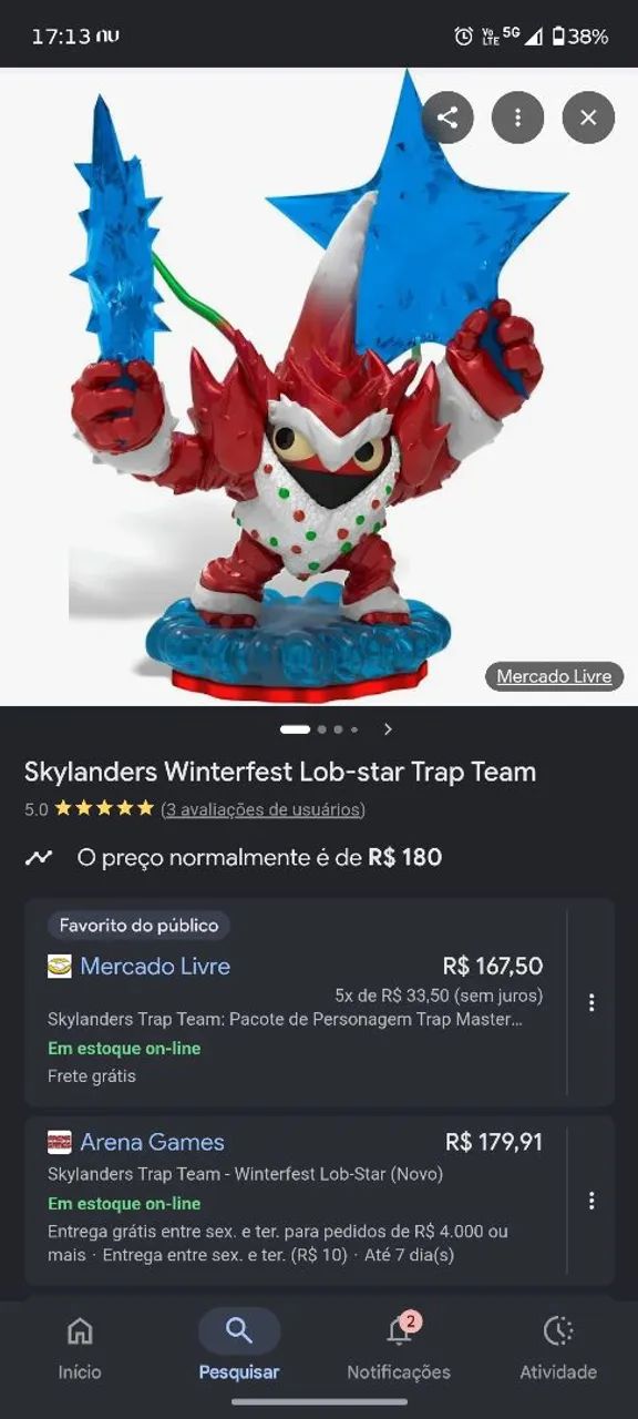 Boneco Skylanders Master stars - Foto 2