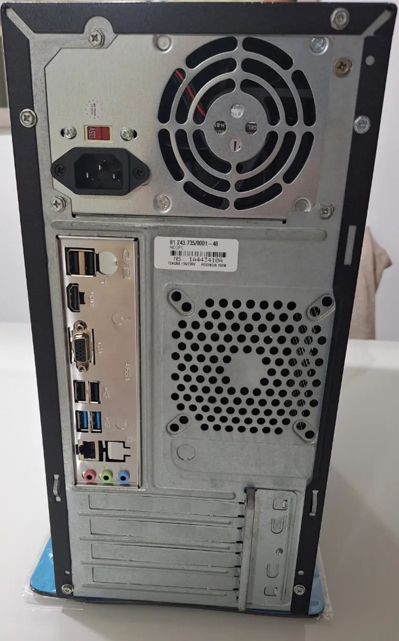 Computador Completo intel i3 3240 | 8GB memória | SSD 480GB | Monitor AOC 18,5" Windows 11 - Foto 4