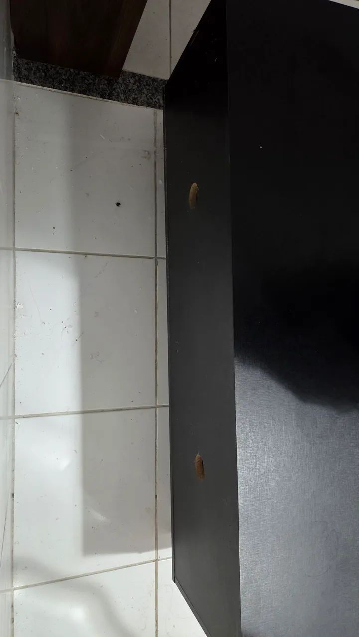 Rack Tok&stok preto 1,20x40 - Foto 4