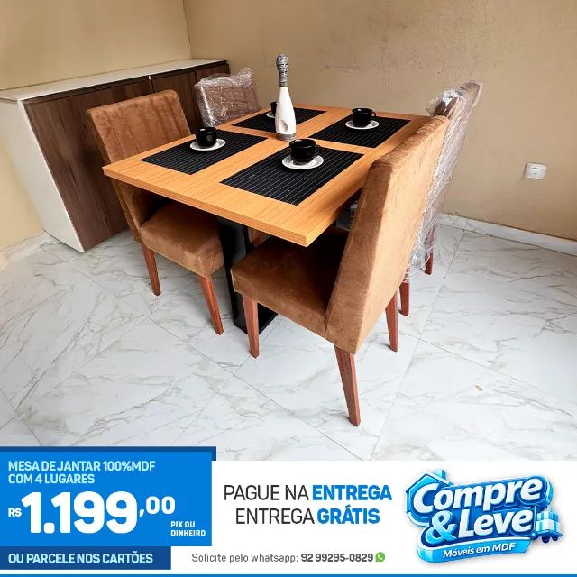 mesa de jantar // entrega gratis  - Foto 2