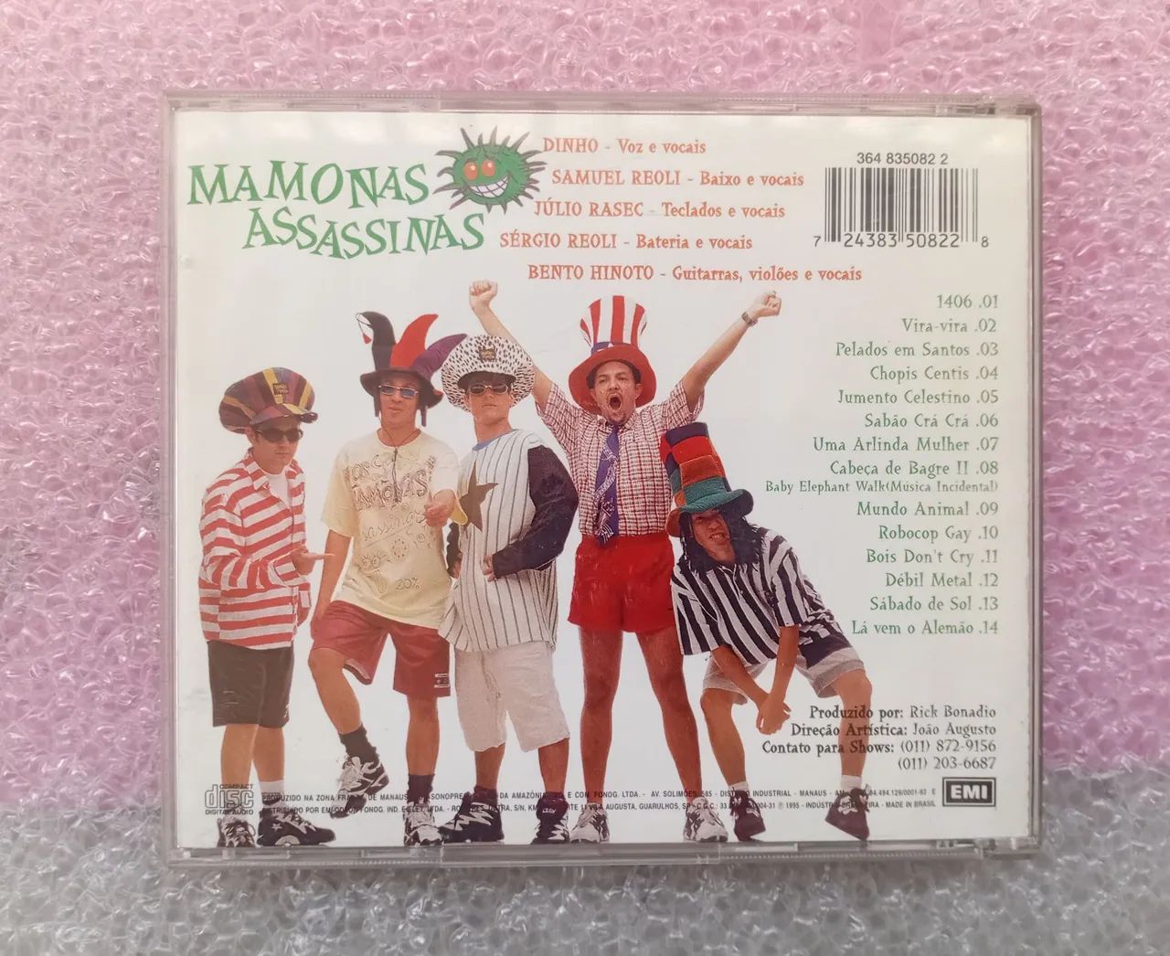 CD ORIGINAL MAMONAS ASSASSINAS 1995 - Foto 4