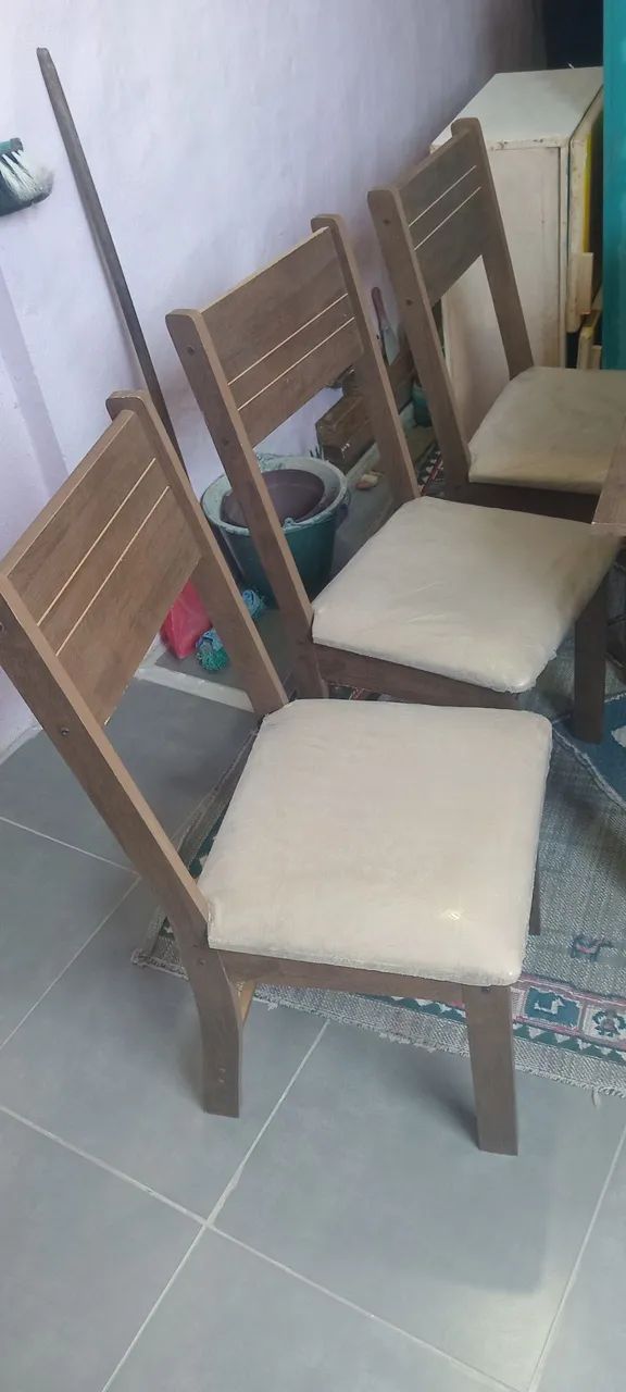 Mesa com 3 cadeiras  - Foto 3
