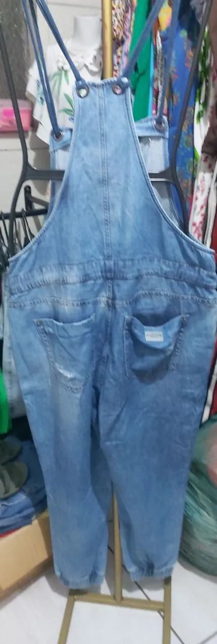 Macacão jeans Patogê Original - Foto 4