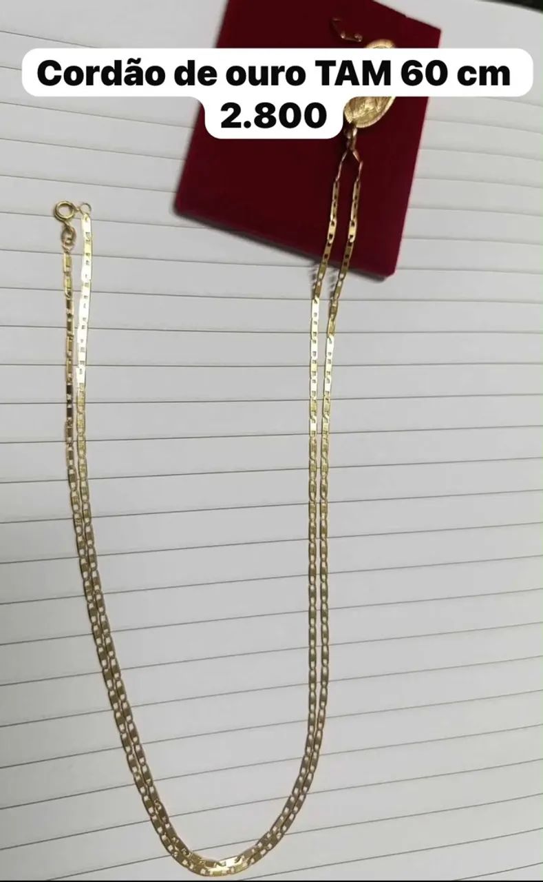 Cordão de ouro 18 - Foto 2