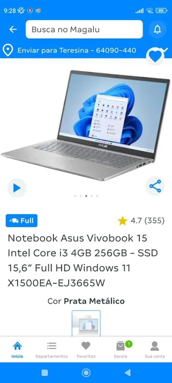 Notebook Asus core i3  - Foto 4