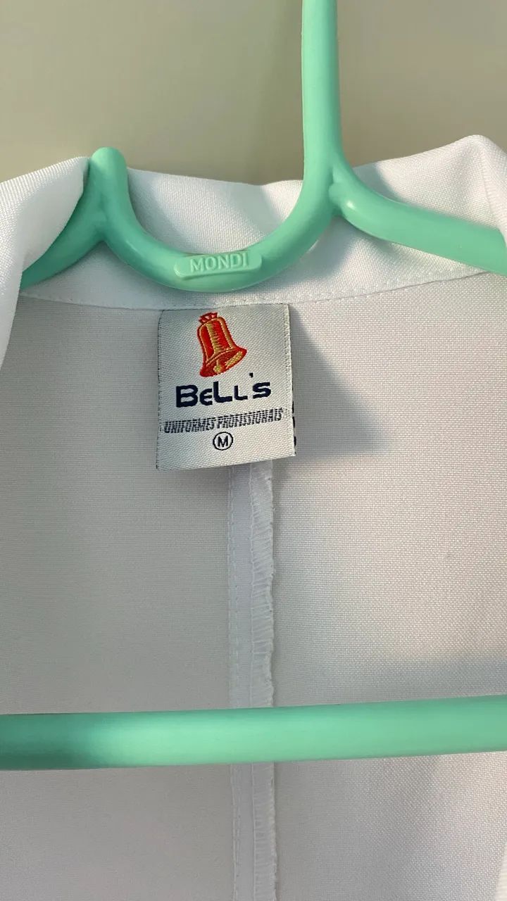 Jaleco branco Bells M - Foto 3