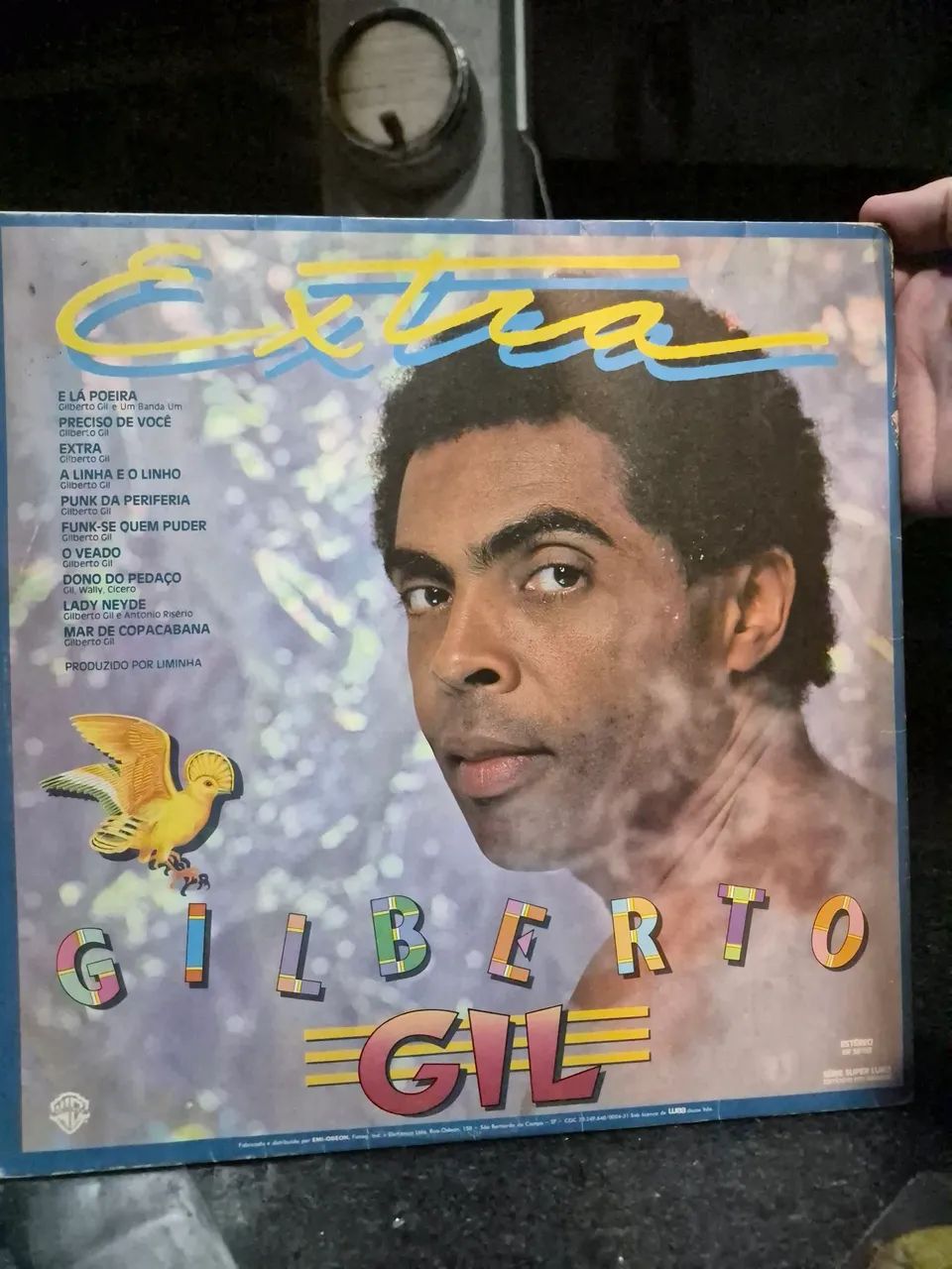 LP Vinil Gilberto Gil -  Extra ed. 1983 - Foto 2