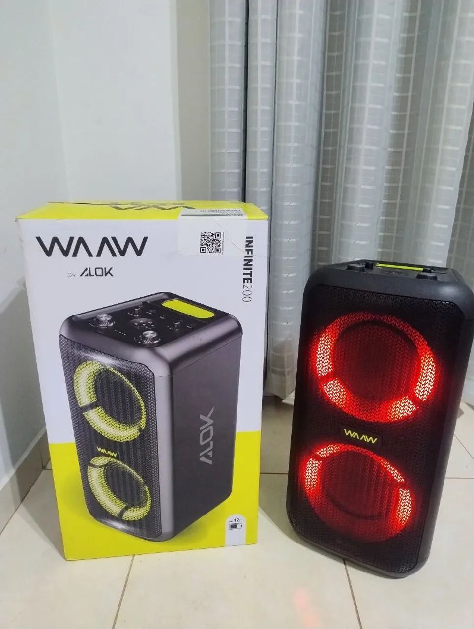 Caixa Alok infinity 200 zerada !! - Foto 4