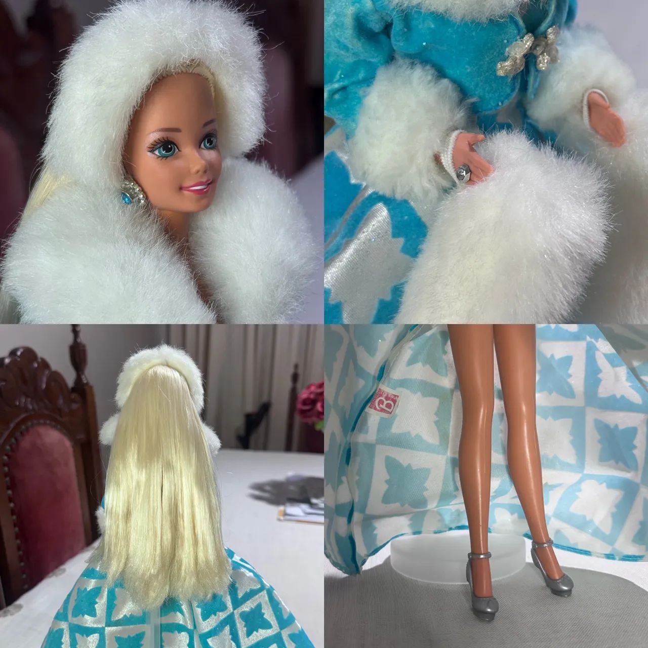 Boneca Barbie 1996 - Winter Renaissance Special Edition - Foto 3