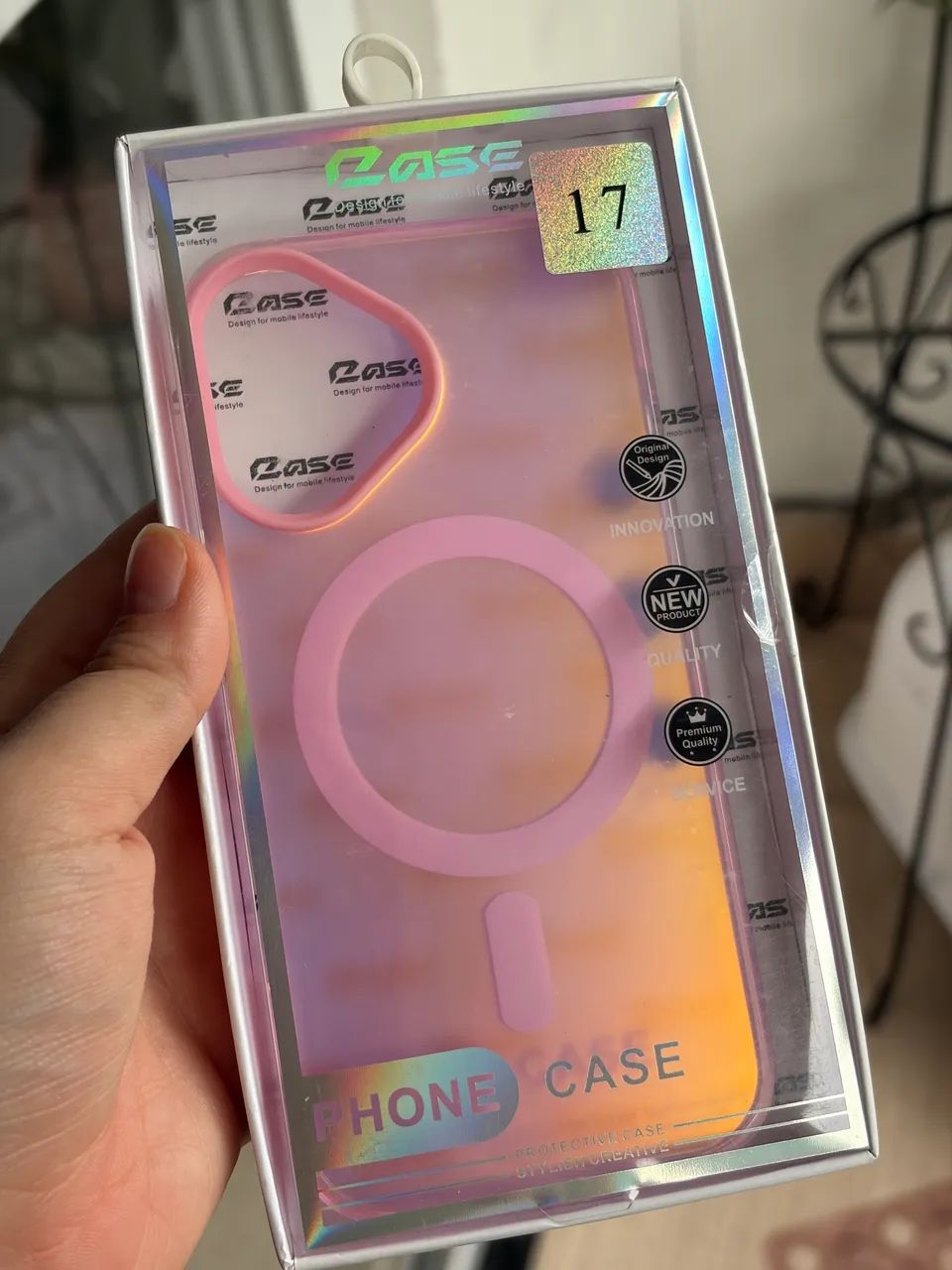 Capa magsafe iphone 17